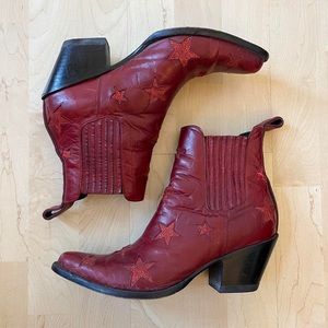 Old Gringo/Mexicana Circus Western Star Ankle Boots
